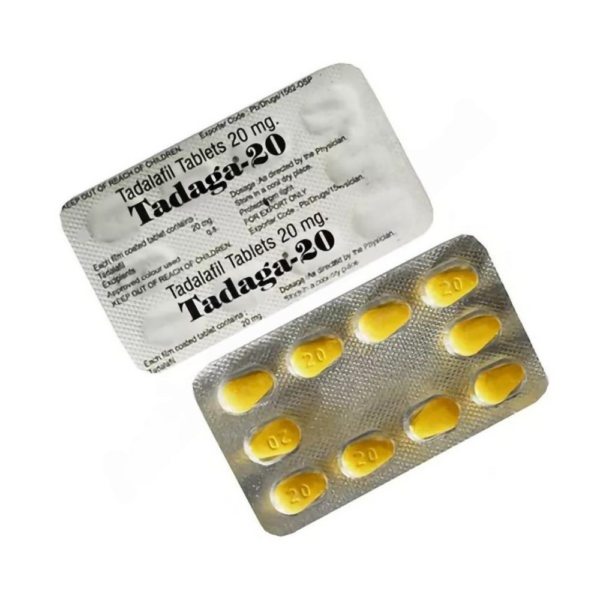 Tadaga 20 mg Tablets