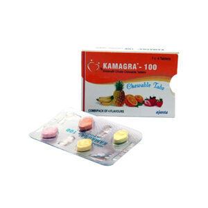 KAMAGRA 100 MG CHEWABLE TABLETS