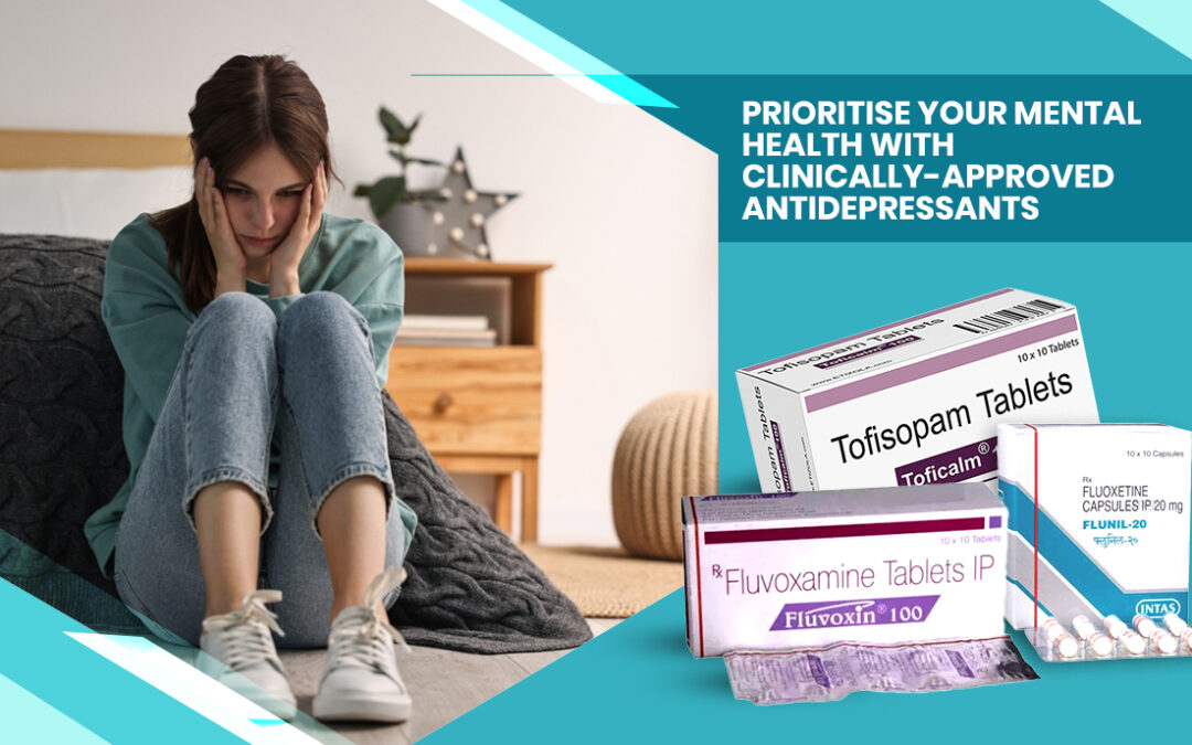 Prioritise Your Mental Health with Clinically-Approved Antidepressants