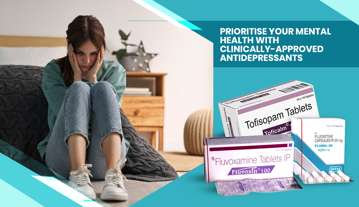 Prioritise Your Mental Health with Antidepressants